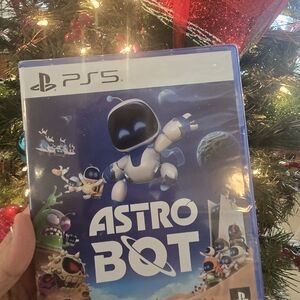 PS5 Astro Bot Video Game - Blue and White